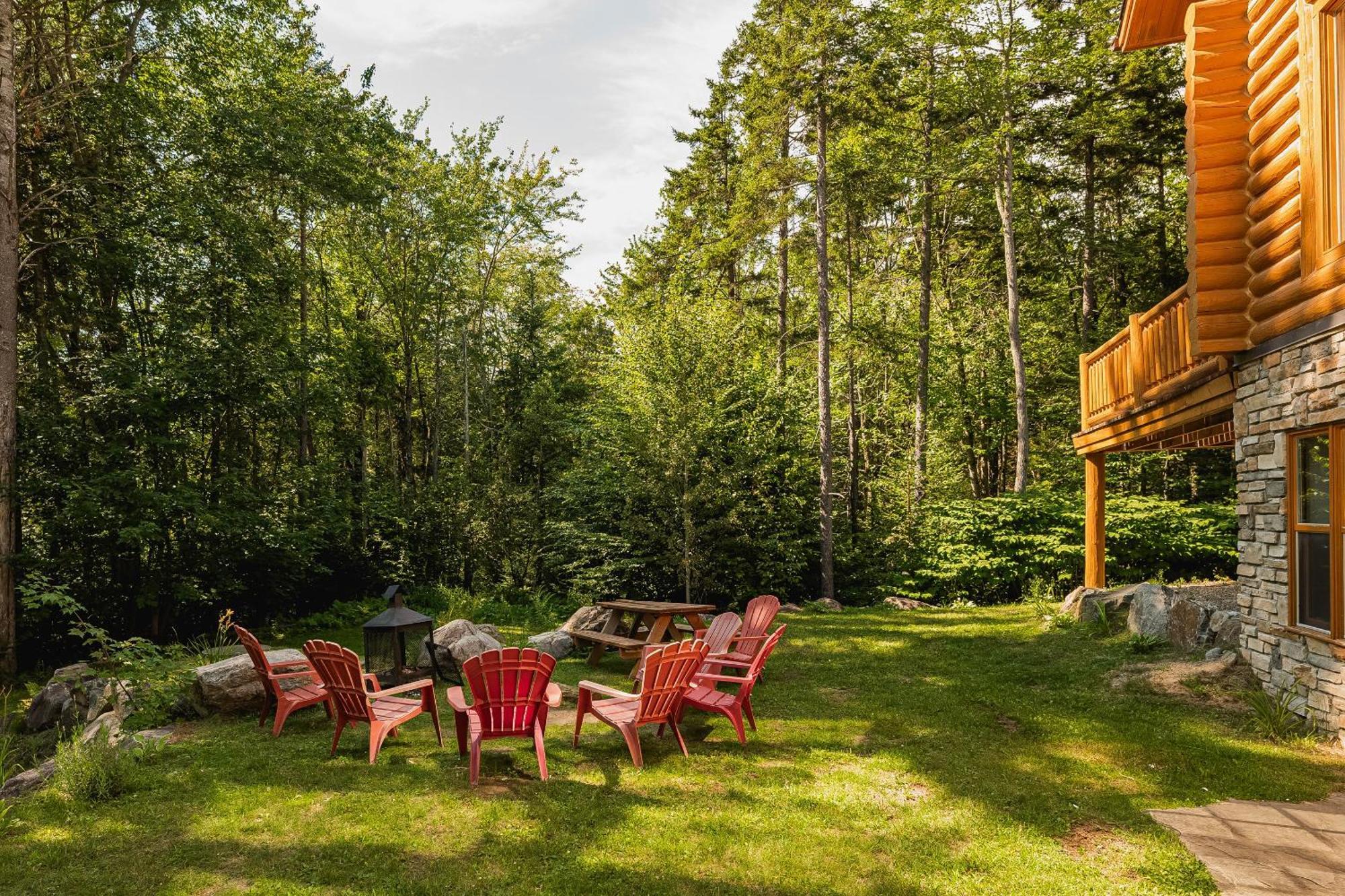 Fiddler Lake Resort Chalet 76 Deer Mille-Isles Exterior foto